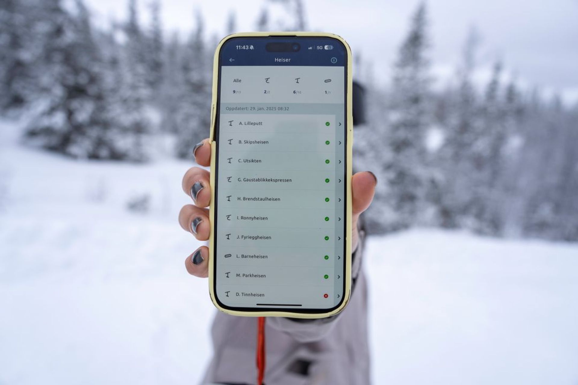 Information and smart features