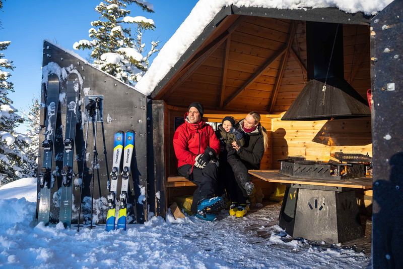Gausta Skisenter Grillhytte Vinter Yngve Ask15 Liten