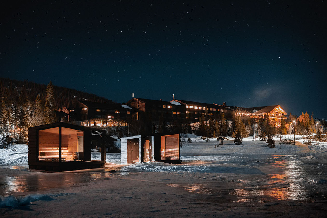 Gaustblikk Fjellresort Sauna Badstue Natt