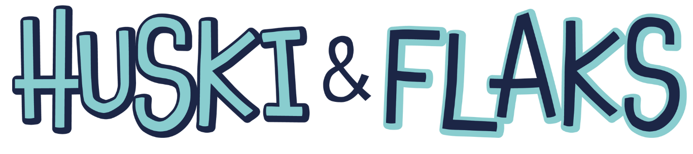 Huski & Flaks Full Image Logo